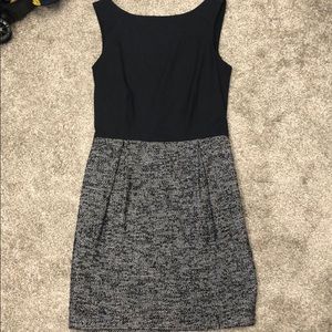 Blue gray Gap work dress